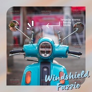 Fazzio windshield fazzio visor fazzio bracket fazzio 3 milli thick
