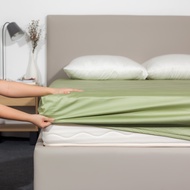 (Nhiều Kích Cỡ) Ga Giường Cotton 100% Hàn Quốc Gòn Bedding Màu Trơn Nhiều Màu Kích Thước 1mx2m 1m2x2