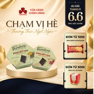 Feodora Dark Chocolate 60% Cacao & 75% Cocoa Paper Box 225g - Expiry date 07.2026