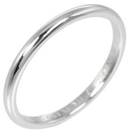 Chaumet Eternal de Chaumet ring, size 20, 2mm band, Pt950 platinum with diamonds, approximately 3.77