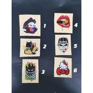 Sticker Car&Motor/Reflective/Rakyat Waterproof/Lalamove/Bibir/HelloKitty