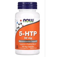 NOW FOODS ~5-HTP, 50 mg, 90 Veg Capsules