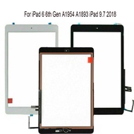 For iPad 9.7 2018  For iPad 6 6th Gen A1954 A1893 LCD Outer Touch Screen Digitizer Front Glass Displ