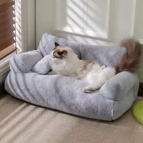 Cat Sofa Four Seasons Universal Cat Nest Multiple Sizes Detachable Washable Dog Nest Cat Sofa Nest