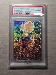 PSA 10 2020 Super Dragon Ball Heroes BM3-SEC2 Son Goku Secret 龍珠卡 孫悟空 Fusion world