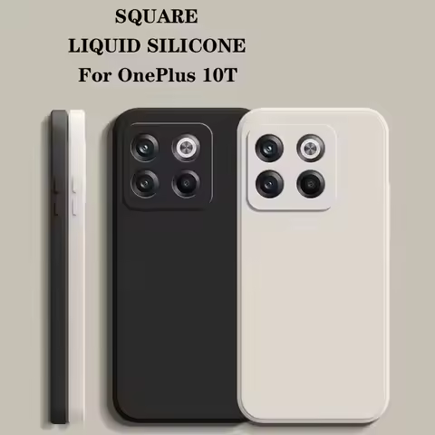 Funda Original Phone Case for OnePlus 10T Liquid Silicone Fundas One Plus 10T OnePlus10 10 T Camera 