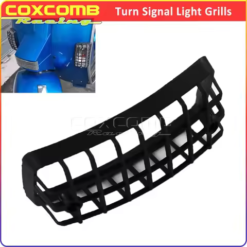 Motorcycle Light Grill Cover Guard For Piaggio PX VSX VNX LML PE Star T5 125 150 200 Turn Signal Lam