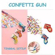 Confetti Gun Party Popper Birthday Konfetti Tiup Wedding Ulang Tahun Mini Confetti