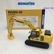 Komatsu PC200-10 1/50 Diecast Display Model Construction