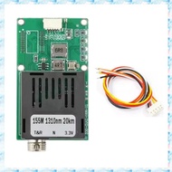 [R Q M U] Fiber Converter SingleMode Single Fiber FC/UPC Tx 1310nm 1Channel Video+UART and TTL and S