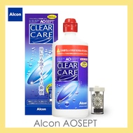 AOSEPT ClearCare 360ml จากญี่ปุ่น พร้อมส่ง น้ำยาล้างคอนแทคเลนส์ที่ได้รับการแนะนำจากแพทย์ สำหรับ Soft Contact Lenses  ไม่มีสารกันบูด