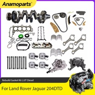 Engine Part Rebuild Gasket Set Oil Pump Crankshaft Kit Fit 2.0 L Diesel 204DTD AJ20D4 For Land Rover