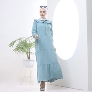 Midi Uragiri / Zahira Dress Uragiri Premium / Midi bahan Crinkle terbaru / Midi dress ori / Midi Dre