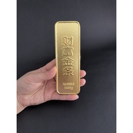 Investment Gift Electroplating Alloy Gold Bar 9999 Gold Investment Gold Bar Save Gold Generation 111