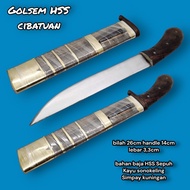 Golok sembelih baja cibatuan hss