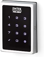 Emtek Empowered Motorized Touchscreen Keypad Smart Deadbolt - Connected by August, Polished Chrome (