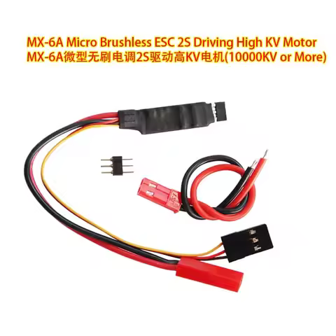 MX-6A 1-2S Brushless ESC Power Manager for Small Quadcopter Flight 2S 20000KV 15000KV Brushless Moto