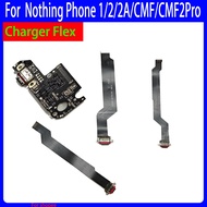 For Nothing Phone 1 /2 /2A Charger Flex Cable Plate Subboard For Nothing Phone CMF CMF2Pro USB Charg