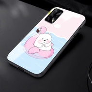 K25 (OPPO A74) Latest OPPO A74 Glass Softcase - OPPO A74 Case - OPPO A74 Softcase - OPPO fuze casing