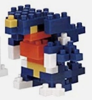 Nanoblock Pokemon Garchomp 烈咬陸鯊