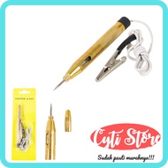 Test Pen Electric Current Detection DC Motor Car Battery 6V-24V - ET610 - Golden/Gray