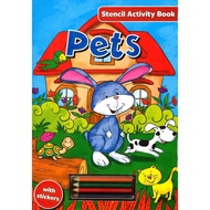 (BBW) STENCIL ACTIVITY BOOKS: PETS (ISBN: 9780755408146)