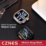 [Ready Stock] iwatch iwatch ultra Case Metal Case Protective Case Shock-resistant Case SE/S9/ultra i