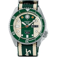 [𝐏𝐎𝐖𝐄𝐑𝐌𝐀𝐓𝐈𝐂] Seiko 5 Sports SRPJ49K1 Sports Style Automatic With Manual Winding Green Dial Men's