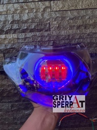 LAMPU DEPAN SUPRA X 125 LAMA BILED BILLED PROJIE LED 2004 2005 2006