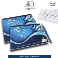 Uni U102 Payment Voucher NCR (50’s x 2ply) / Carbonless Payment Voucher