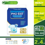 (Odd) Phu Dat diapers XL10 ML10 super absorbent pads Phu Dat diapers Phu Dat diapers Phu Dat old dia