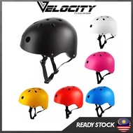 Safety Helmet Adult Folding Bicycle Cycle Bike Scooter BMX Skateboard Skate Stunt Bomber Cycling Hel