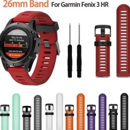 Garmin FENIX 3 3HR 5X 6X PRO 26mm Silicone RUBBER Watch STRAP