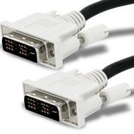 1.8M DVI-D Cable (Single Link) 18+1pin Male to Male (White) / Kabel DVI