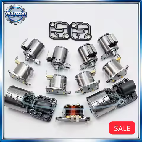 DQ250 02E DSG 6-Speed Transmission Valve Solenoids Kits 02E325025AJ 02E321371E For A3 Q3 Seat Touran