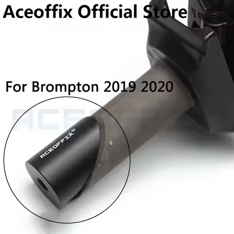 Aceoffix Head tube Hanging heart replacement parts for Brompton Stem Headset