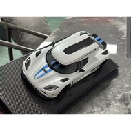[Ready Stock] VMB 1/18 Koenig Forza Horizon 5 Agera White Car Model