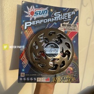 Clutch Housing Bell Cover for MIO i 125/SOUL i 125/M3/CLICK of Sun Racing by IF MOTOR PARTS