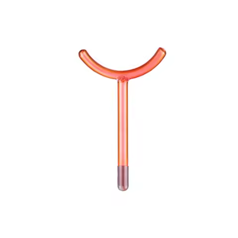 High Frequency Wand Electrode Y Type Facial Replace Wand HF Glass Tube Replacement Acne Removal Skin