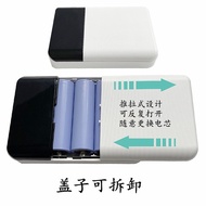 4-Section Solder-Free Detachable 21700 Power Bank Fast Charge Case Comes with 4-Wire 18650 Power Ban
