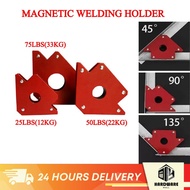 12kg 22kg 33kg Magnetic Welding Angle Holder Magnet Welder L021-25,50,75LBS 3" 25lbs 4" 50lbs 5" 75l