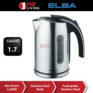 Elba 1.7L Stainless Steel Electric Jug Kettle EJK-B1714(SS)