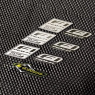 FI Idling Stop Stainless Automatic Emblem Pgm Fi Idling Stop Stainless EmblemHONDA HONDA