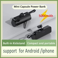 PowerBank Mini 2 in 1 Fast Charging 5000mAh Portable Charger Small Lightweight Power Bank