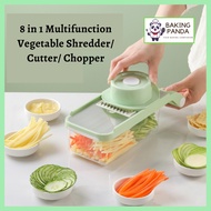 8 in 1Multifunction Vegetable Shredder/Chopper Slicer Potato Onion/ Cutter Food Chopper Slicer Veget