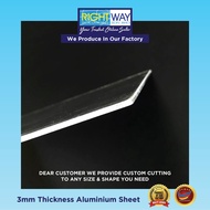ALUMINIUM SHEET | 3MM THICKNESS | CUSTOM SIZE