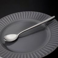 304不鏽鋼霧面長柄湯匙