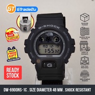 Original Supreme x The North Face x G  Shock Men DW-6900NS-1C DW6900NS-1C Digital Watch Black Resin 