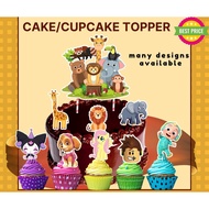 Cake &nd Cupcake Topper Set affordable and many designs