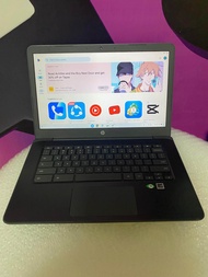 15 inch hp chromebook with play store RAM8Gb SSD32GB super slim laptop
